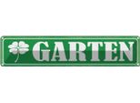 Vianmo Insegna Di Latta 10X46 Cm Garten Blume GrüN