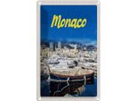 Vianmo Insegna Di Latta 30X20 Cm Monaco Frankreich Yacht Strand Meer