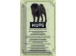 Vianmo Insegna Di Latta 30X20 Cm Tiere Mops Hausordnung Hunde