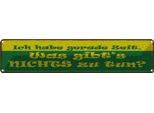 Vianmo Insegna Di Latta 10X46 Cm Habe Gerade Zeit Nichts Zu Tun