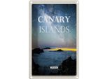Vianmo Insegna Di Latta 30X20 Cm Canary Islands Spain Nacht Sterne