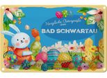 Vianmo Insegna Di Latta 12X18 Cm OstergrüßE Bad Schwartau