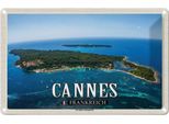 Vianmo Insegna Di Latta 20X30 Cm Cannes Frankreich Ile Sainte-Marguerite