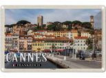 Vianmo Insegna Di Latta 20X30 Cm Cannes Frankreich Le Suquet Stadtviertel