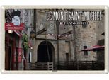 Vianmo Insegna Di Latta 20X30 Cm Le Mont-Saint-Michel Frankreich KöNigstor