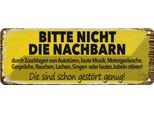 Vianmo Insegna Di Latta 10X27 Cm Lustig Bitte Nicht Nachbarn StöRen