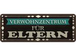 Vianmo Insegna Di Latta 10X27 Cm VerwöHnzentrum FüR Eltern