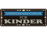 Vianmo Insegna Di Latta 10X27 Cm VerwöHnzentrum FüR Kinder