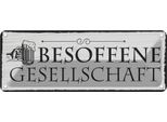 Vianmo Insegna Di Latta 10X27 Cm Stammtisch Hier Sitzen Nur Die