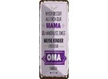 Vianmo Insegna Di Latta 27X10 Cm Mama Oma Noch Besser Dich Haben