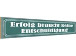 Vianmo Insegna In Legno 10X46 Cm Erfolg Braucht Keine Entschuldigung!