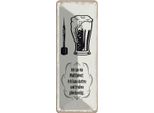Vianmo Insegna Di Latta 27X10 Cm Multitalent Kann Trinken Darten
