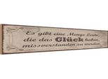 Vianmo Insegna In Legno 10X46 Cm GlüCk Missverstanden Zu Werden
