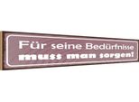 Vianmo Insegna In Legno 10X46 Cm FüR BedüRfnisse Muss Man Sorgen