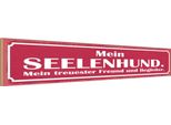 Vianmo Insegna In Legno 10X46 Cm Mein Seelenhund Freund Begeliter