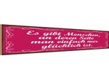 Vianmo Insegna In Legno 10X46 Cm Gibt Menschen Einfach GlüCklich