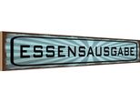 Vianmo Insegna In Legno 10X46 Cm Essensausgabe