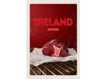 Vianmo Insegna In Legno 30X20 Cm Irland Bestes Rotes Steak Im Ofen