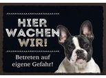Vianmo Insegna In Legno 20X30 Cm Tiere Hier Wachen Wir Eigene Gefahr