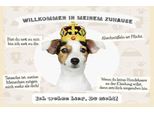 Vianmo Insegna In Legno 20X30 Cm Tiere Hund Willkommen Wohne Hier