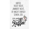Vianmo Insegna In Legno 30X20 Cm Kaffee Redet Nicht, Jammert Nicht