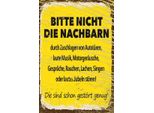 Vianmo Insegna In Legno 30X20 Cm Lustig Bitte Nicht Nachbarn StöRen