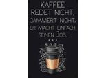 Vianmo Insegna In Legno 30X20 Cm Kaffee Redet Nicht Macht Seinen Job