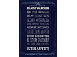 Vianmo Insegna In Legno 30X20 Cm HäNde Waschen Kein Toben