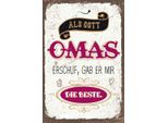 Vianmo Insegna In Legno 30X20 Cm Gott Gab Mir Die Beste Oma