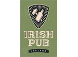 Vianmo Insegna In Legno 30X20 Cm Ireland Irish Pub