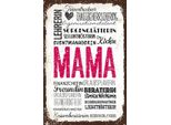 Vianmo Insegna In Legno 30X20 Cm Mama Lehrerin Freundin KöChin