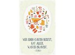 Vianmo Insegna In Legno 30X20 Cm Wer Garten Besitzt Hat Alles