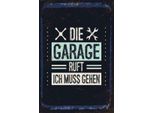 Vianmo Insegna In Legno 30X20 Cm Die Garage Ruft Ich Muss Gehen