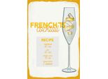 Vianmo Insegna In Legno 30X20 Cm French 75 Cocktail Recipe
