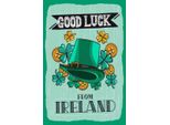 Vianmo Insegna In Legno 30X20 Cm Good Luck From Ireland
