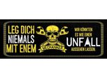 Vianmo Insegna In Legno 10X27 Cm Leg Dich Nie Mit Einem Mechaniker