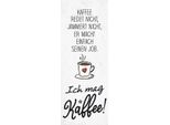 Vianmo Insegna In Legno 27X10 Cm Kaffee Redet Nicht, Jammert Nicht