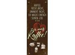 Vianmo Insegna In Legno 27X10 Cm Ich Mag Kaffee Herz