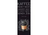 Vianmo Insegna In Legno 27X10 Cm Kaffee Redet Nicht Macht Seinen Job