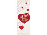 Vianmo Insegna In Legno 27X10 Cm Du Hast Mein Herz Liebe