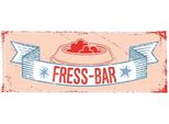 Vianmo Insegna In Legno 10X27 Cm Fress-Bar