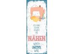 Vianmo Insegna In Legno 27X10 Cm NÄHen Habe Schon GenäHt Als