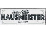 Vianmo Insegna In Legno 10X27 Cm Bester Hausmeister Der Welt