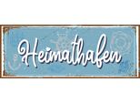 Vianmo Insegna In Legno 10X27 Cm Heimathafen