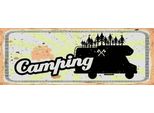 Vianmo Insegna In Legno 10X27 Cm Camping Wohnmobil