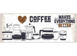 Vianmo Insegna In Legno 10X27 Cm Kaffee Coffee Everything Better