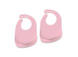 Bavaglino In Silicone 2 Pezzi Rosa, RD43950