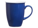 Ritzenhoff & Breker Doppio Kaffeebecher, Kaffee Becher, Tasse, Geschirr, Porzellan, Indigoblau, 320 Ml, 63806