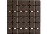 Msv Premium Tappetino Da Doccia Tappetino Da Bagno Tappetino Antiscivolo - 6 Pezzi - Antibatterico Antiscivolo Con Ventose - Marrone - Circa 13 X 13 Cm - Profuma Di Rose - Lavabile A 60° Gradi
