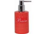 Msv Dispenser Per Sapone Ceramique Dinan Rouge